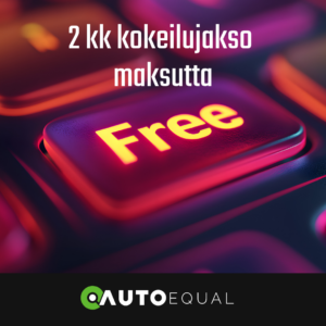 Kokeile QAutoEQualia 2 kuukauden ajan maksutta